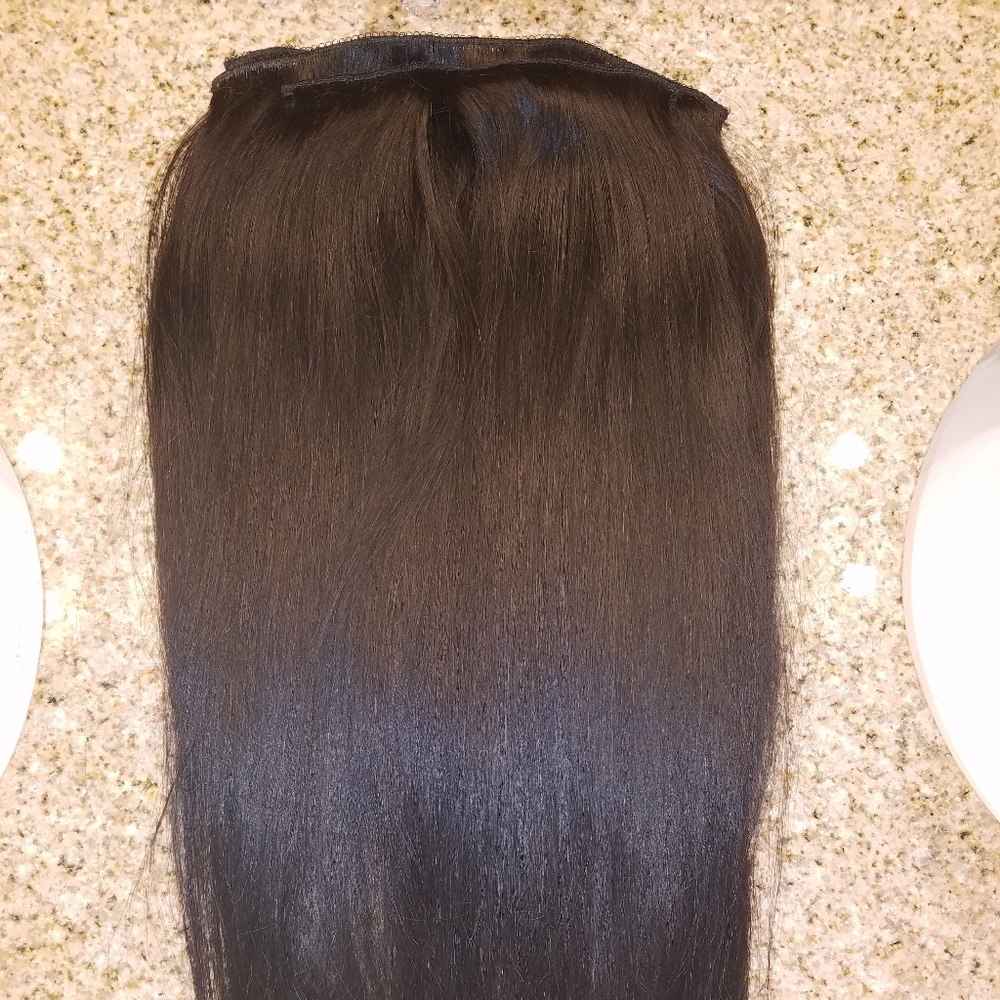 Bellami Piccolina 120g 18" (#1B) hair extensions